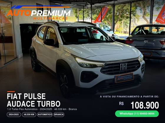 FIAT PULSE 1.0 TURBO 200 FLEX AUDACE CVT FIAT PULSE 1.0 TURBO 200 FLEX AUDACE CVT